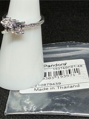 Pandora Disney’s Stitch & Stone Ring - 193740C01-48 Ring size 4.5
